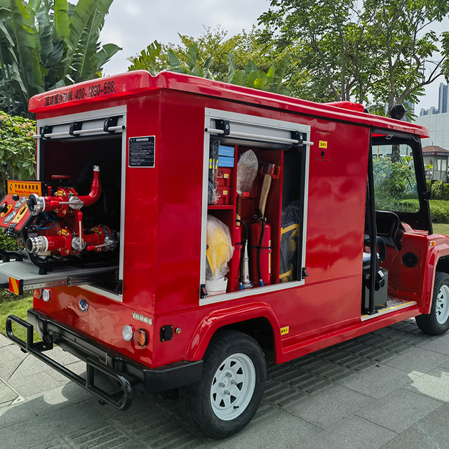 2-Seat Open Fire Vehicle with On-board Water Tank【1T】