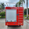 2-Seat Closed Fire Vehicle with On-board Water Tank【3T Open Up】