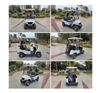 Upgraded 2-seater golf cart