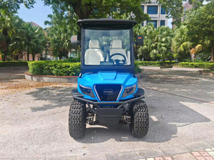 Golf's Latest European And American Regulations And Standards: Automotive-grade One-piece Laminated Glass Windshield, Integrated Frame Structure, Standard Wipers, LenToEV Four-seat Forward-facing Golf