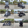 4+2 upgraded high golf cart Electric Golf Cars