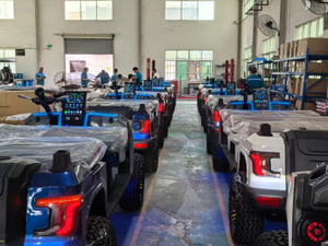 2-wheel drive, 4-wheel drive; Rotating inspection and experience of different power vehicle models; LenToEV Golf Edition Pure Electric UTV: Cheap is all about cost, value is all about quality~~